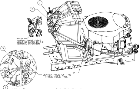 Cable Diagram and Parts List for XT1-LT46KH (13APA9TTA10)(2023) Cub Cadet Lawn Tractor